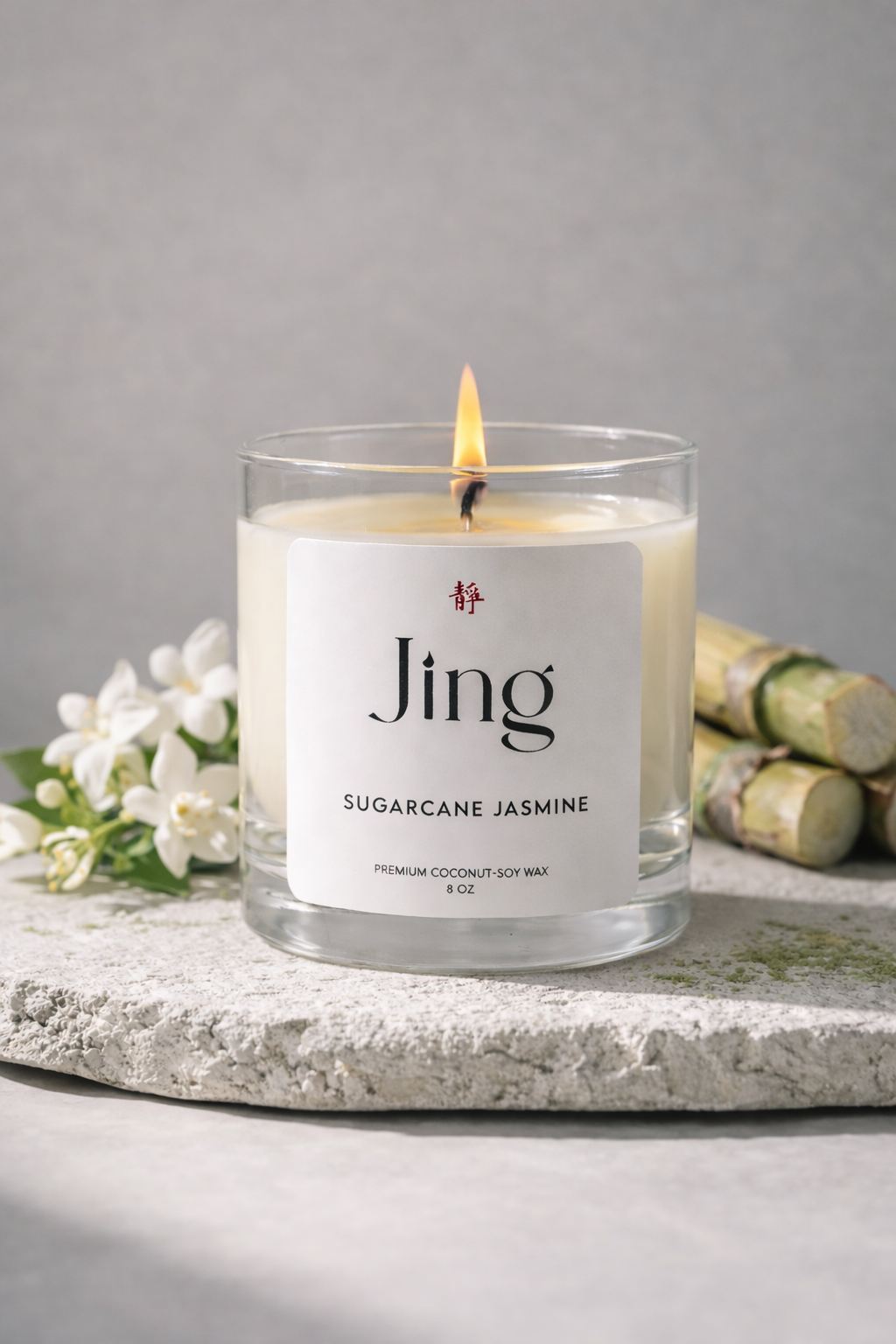 Sugarcane Jasmine Candle