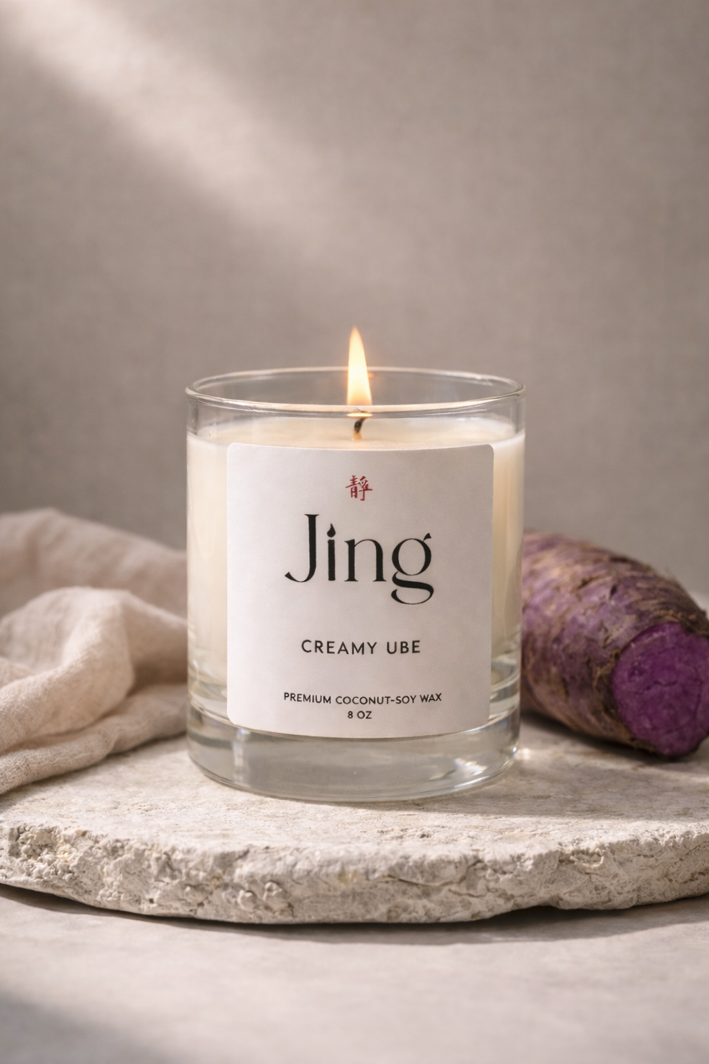 Creamy Ube Candle
