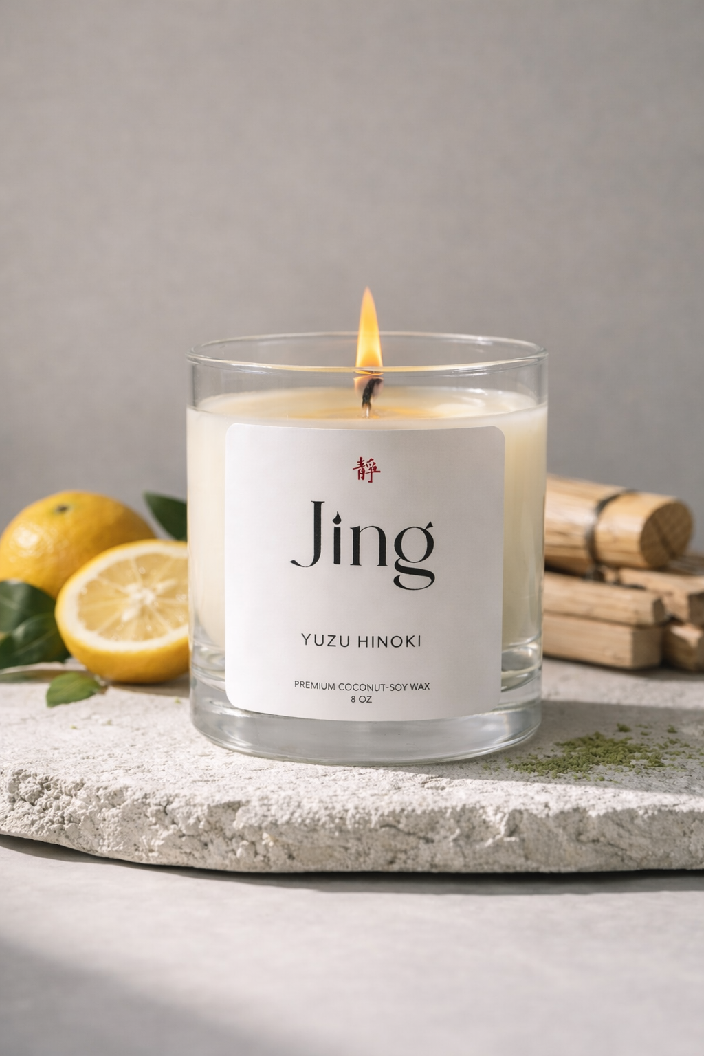 Yuzu Hinoki Candle