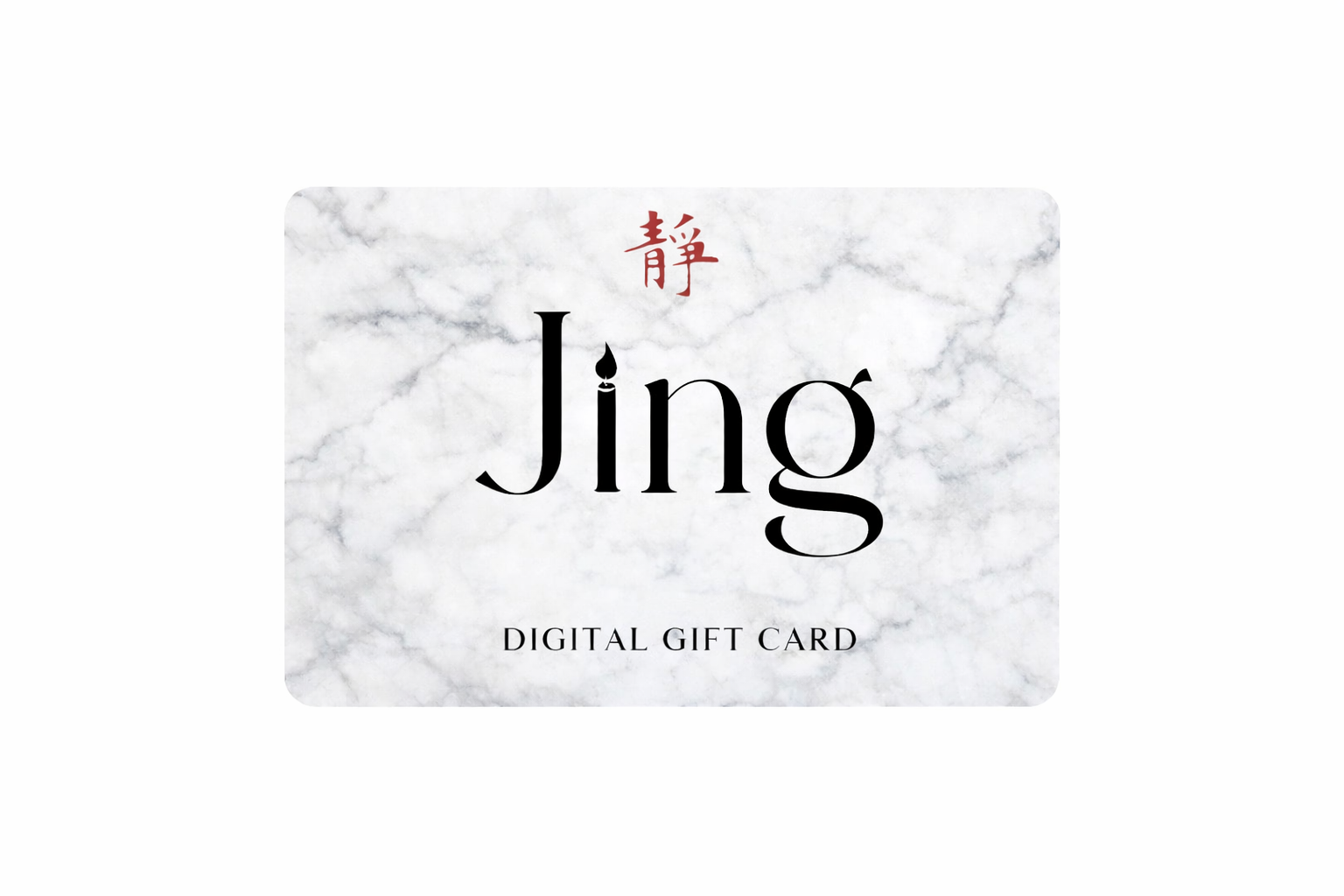 Jing Candle Co. Digital Gift Card